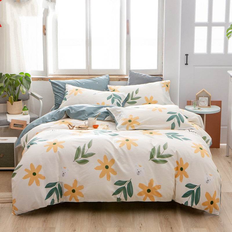 Cotton four piece set - Mubimart