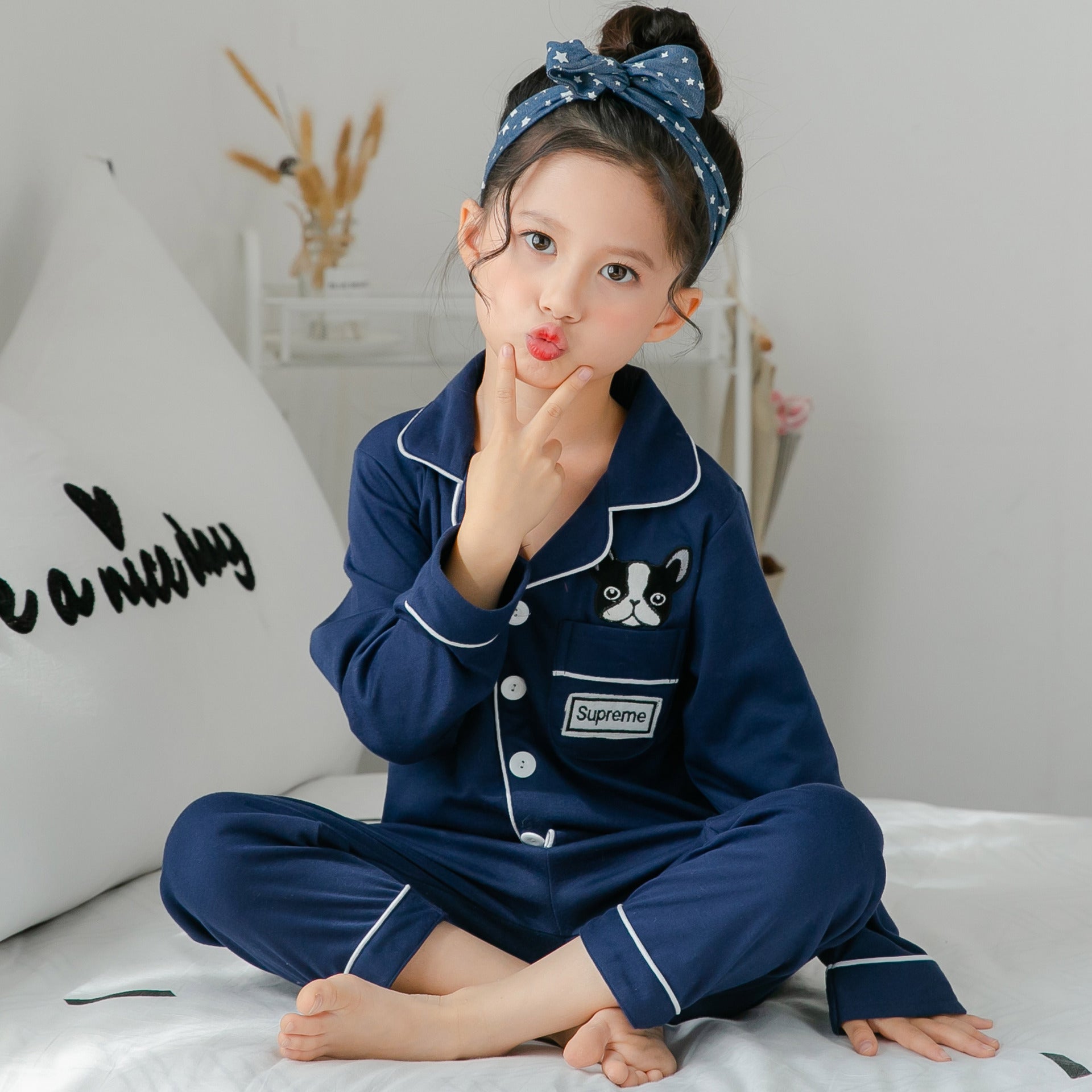 Cotton pajamas for children - Mubimart -  