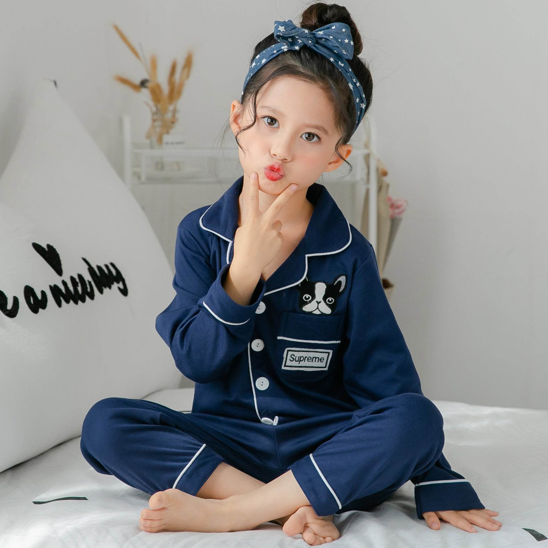 Cotton pajamas for children - Mubimart