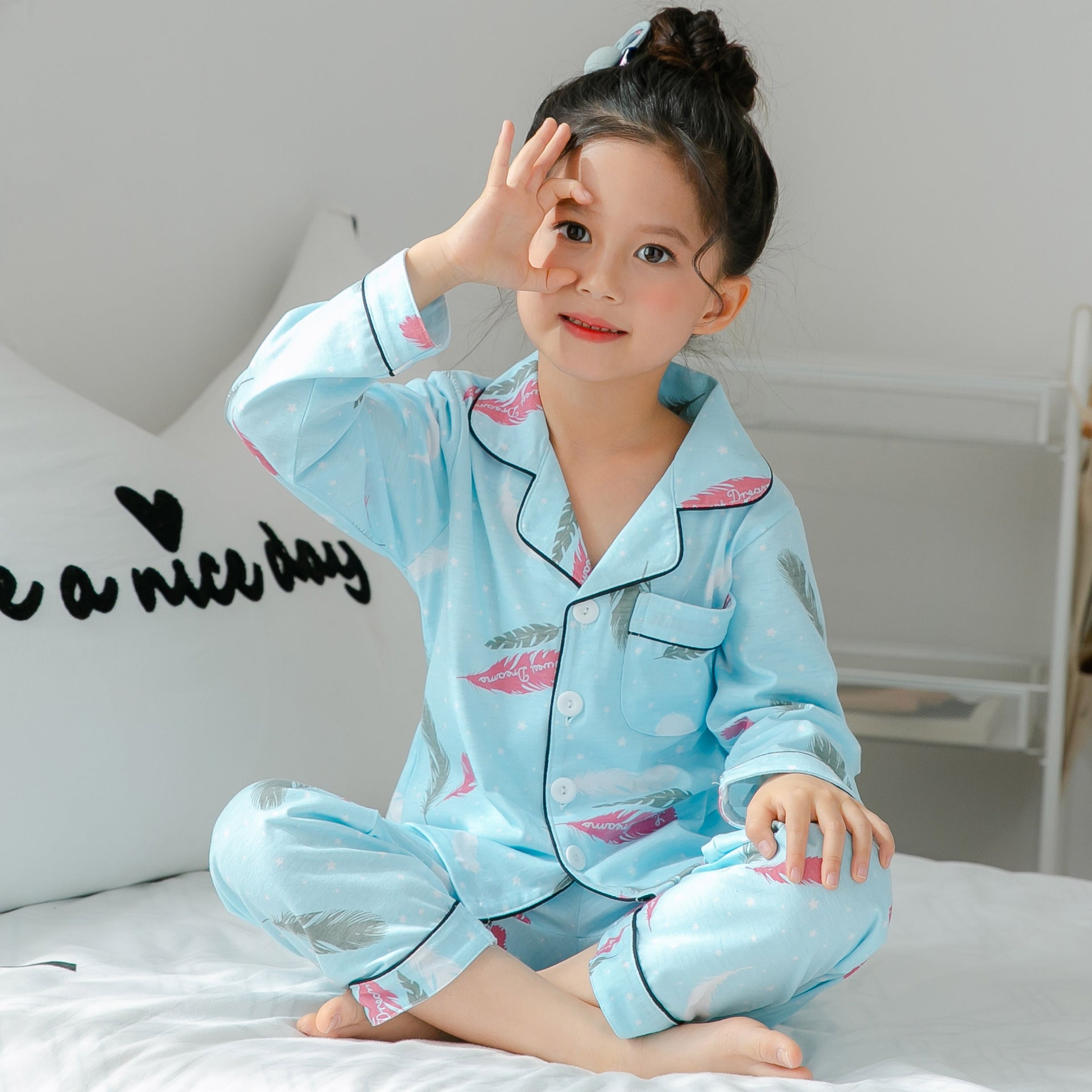 Cotton pajamas for children - Mubimart -  