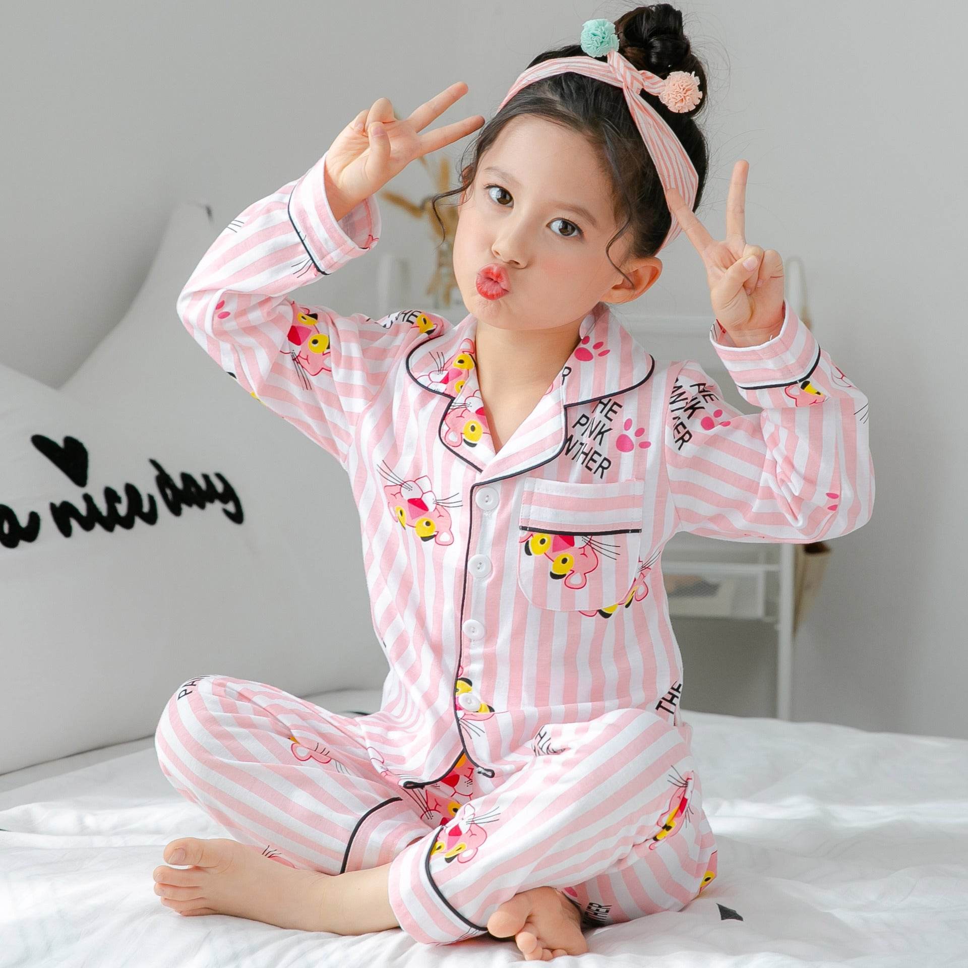 Cotton pajamas for children - Mubimart