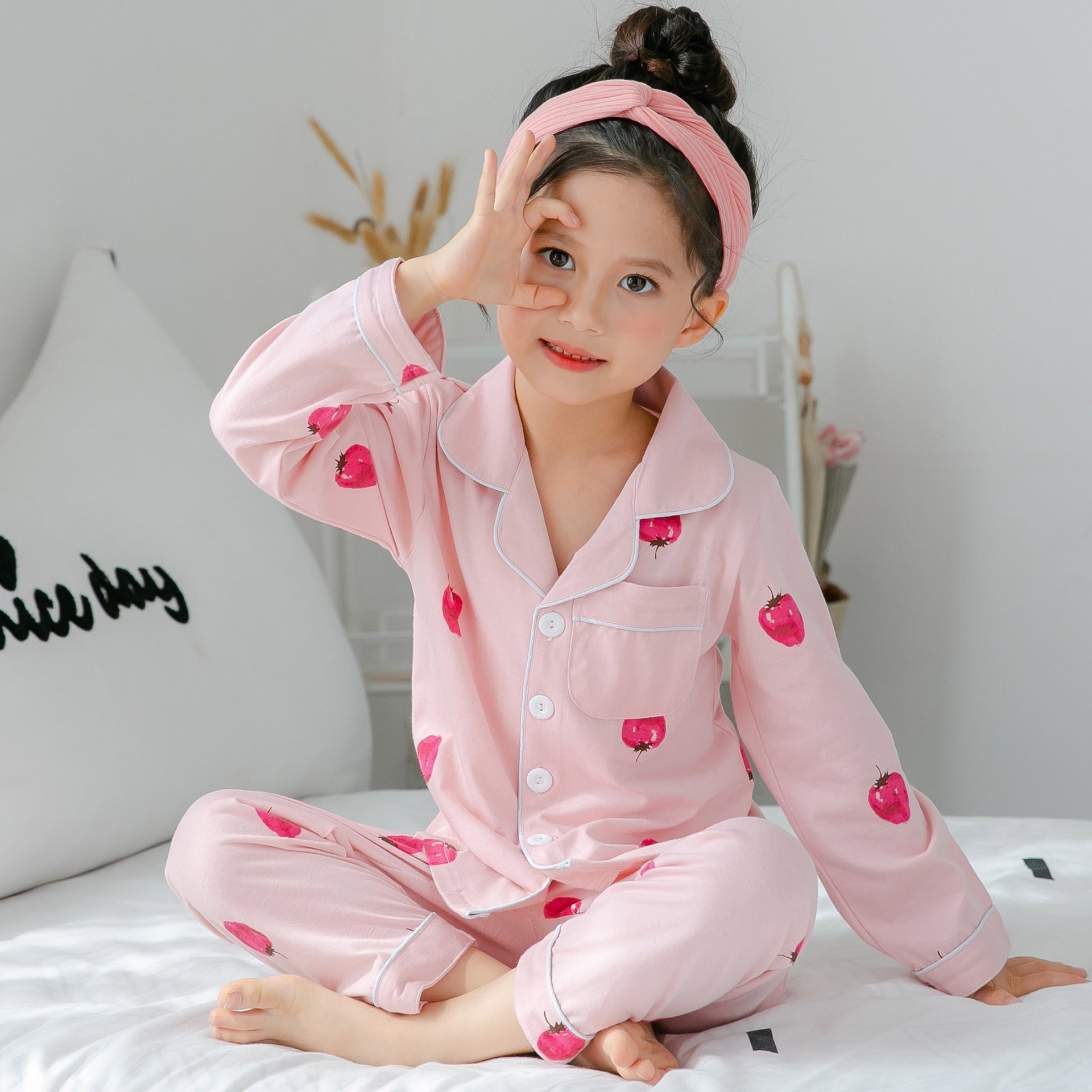 Cotton pajamas for children - Mubimart -  