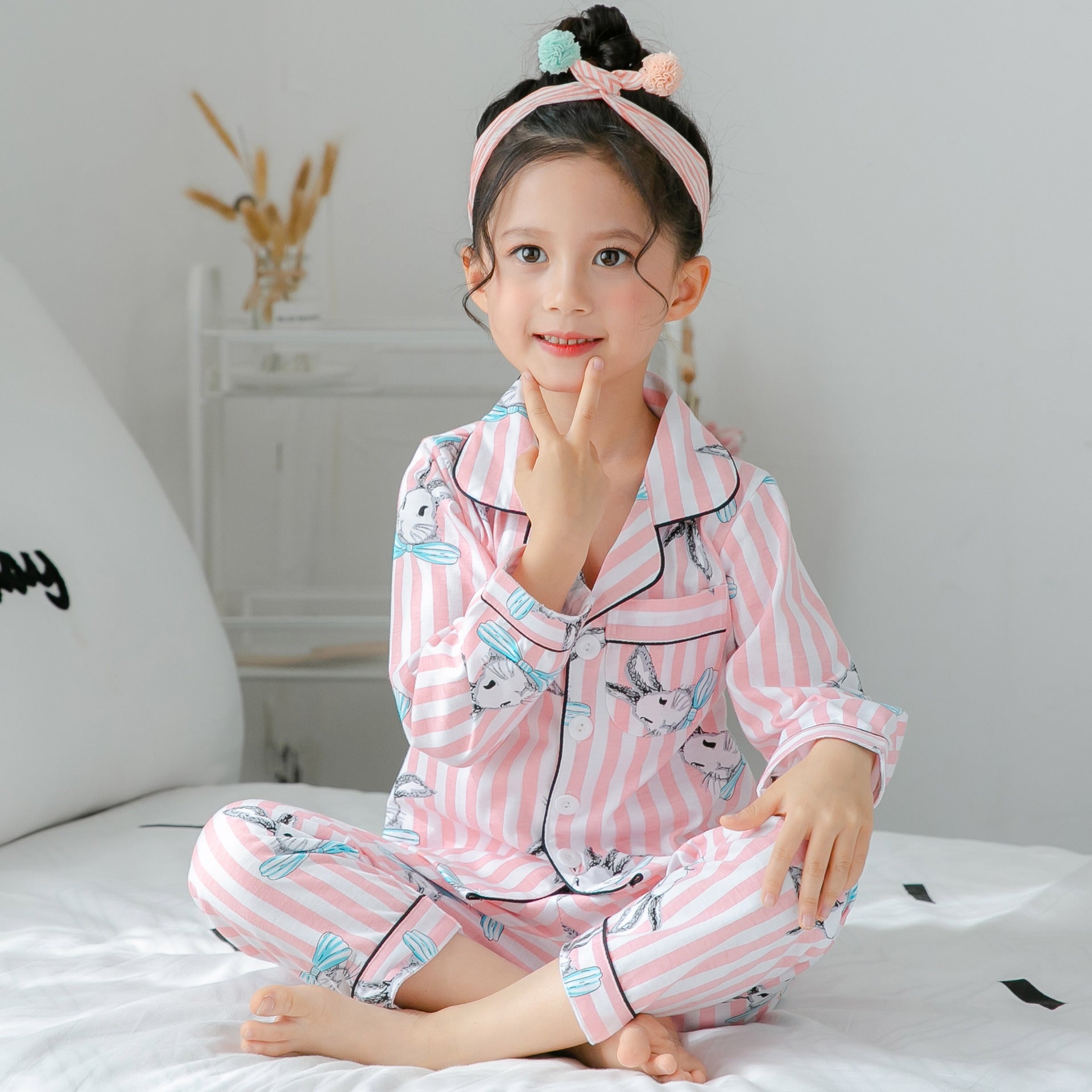 Cotton pajamas for children - Mubimart -  