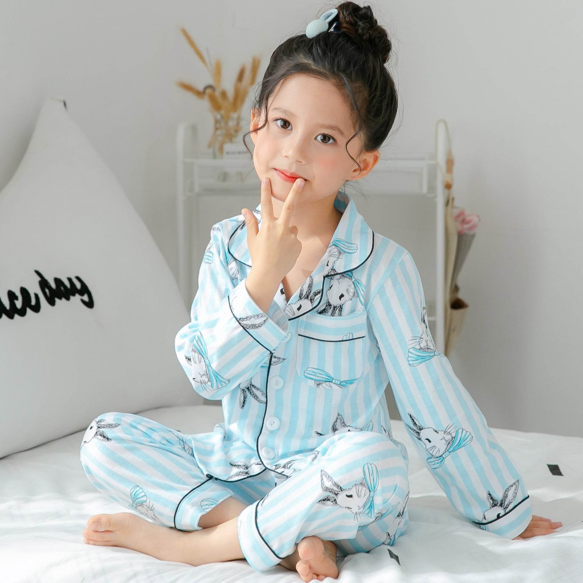 Cotton pajamas for children - Mubimart