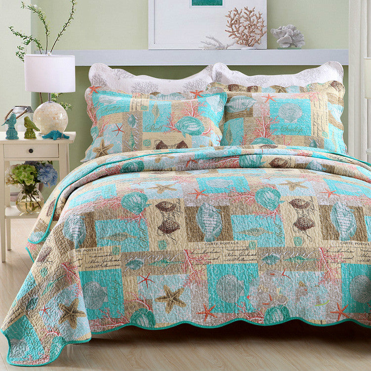 Cotton summer quilt - Mubimart -  