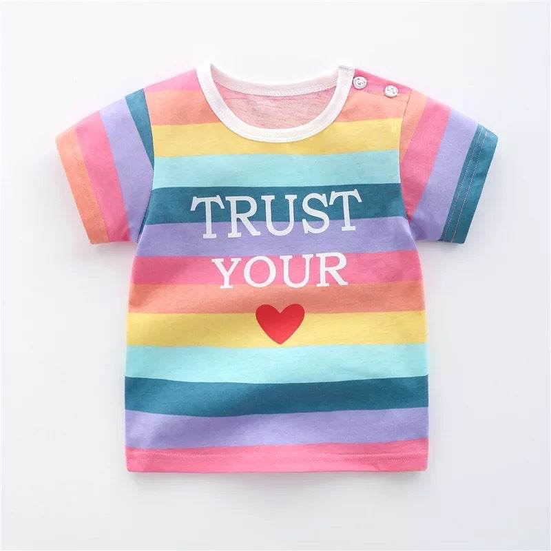 Cotton t-shirts for babies and children - Mubimart