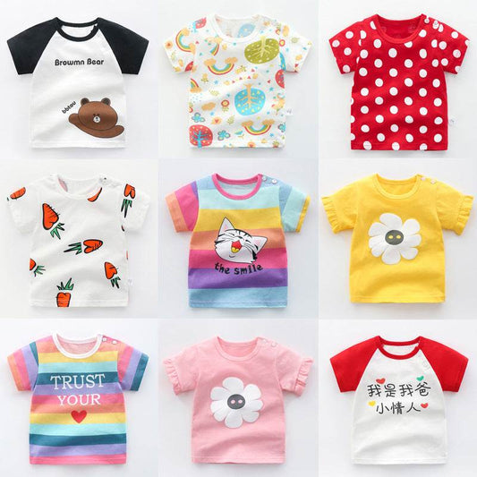 Cotton t-shirts for babies and children - Mubimart