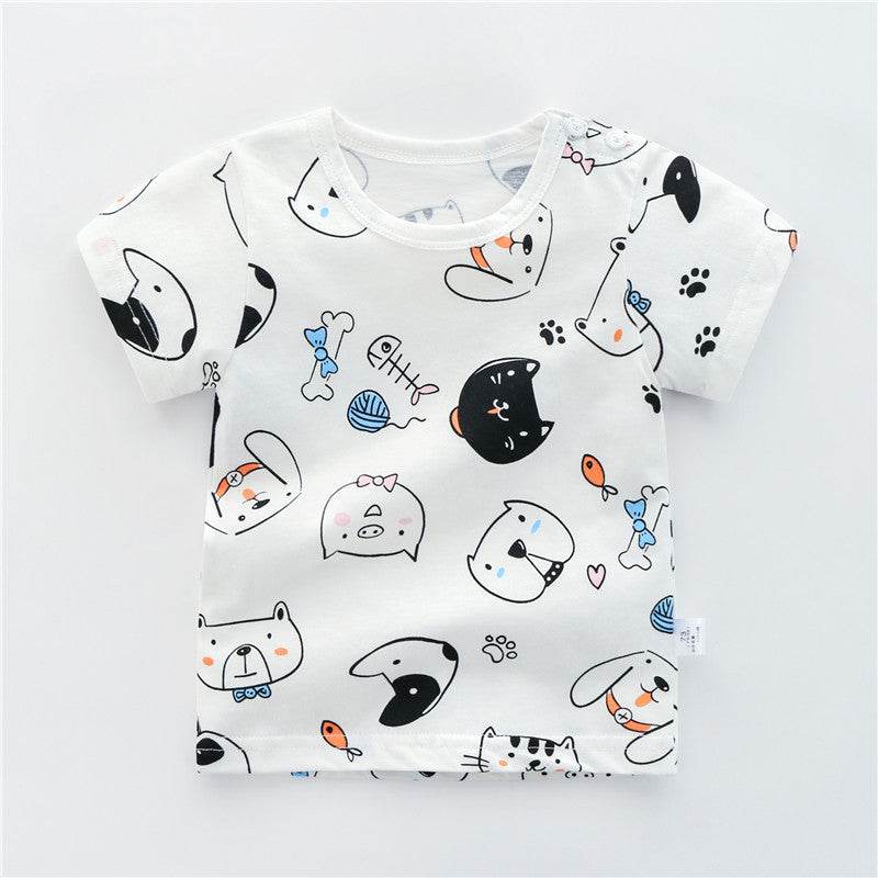 Cotton t-shirts for babies and children - Mubimart