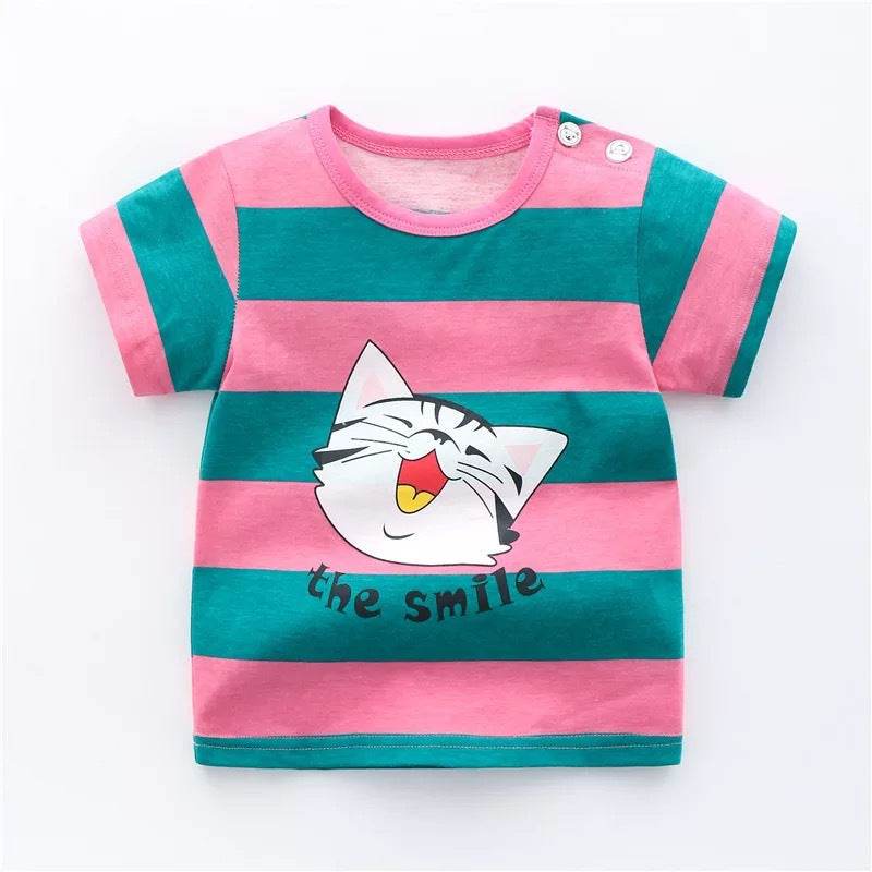 Cotton t-shirts for babies and children - Mubimart