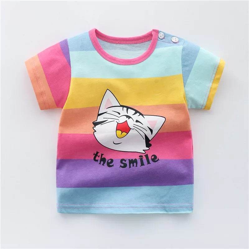 Cotton t-shirts for babies and children - Mubimart
