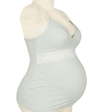 Cotton vest lactation postpartum women pajamas cotton lace vest clothing clothing month feeding wholesale - Mubimart