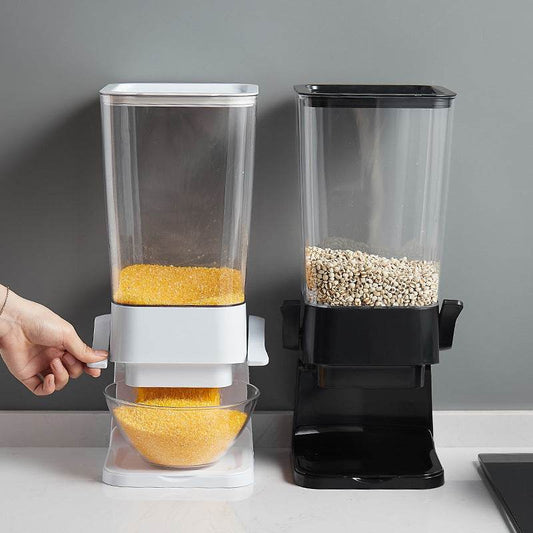 Countertop Cereal Dispenser Indispensable Dry Food Dispenser Countertop Cereal Container For Candy Dispenser Large Capacity Food Kitchen Gadgets - Mubimart