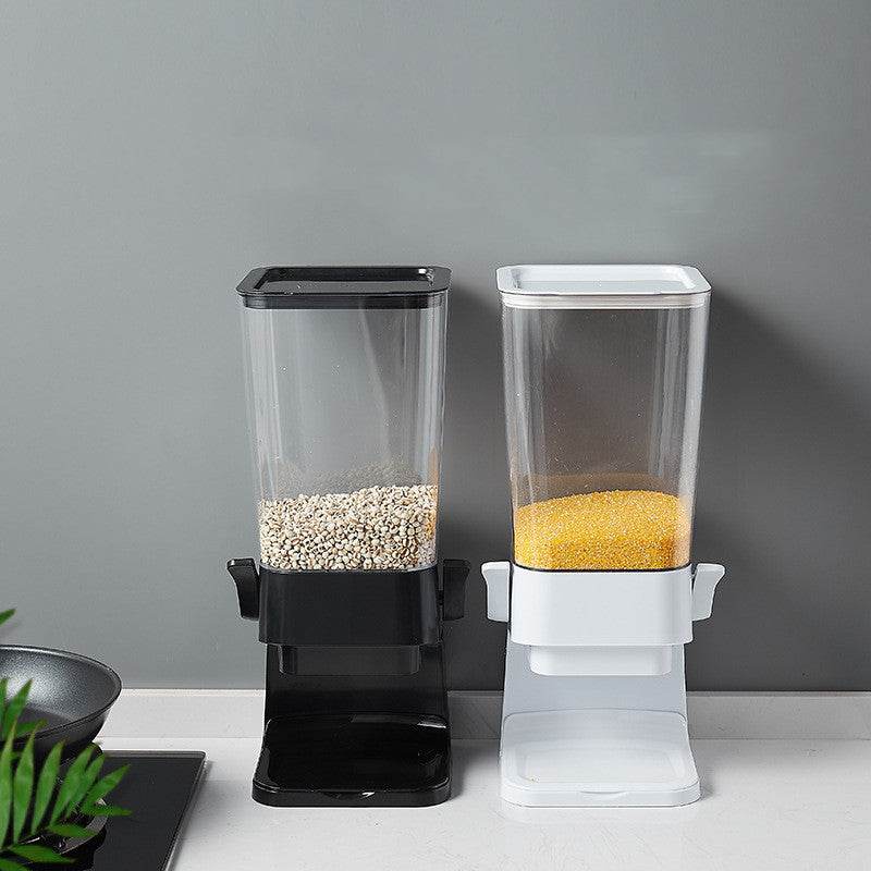 Countertop Cereal Dispenser Indispensable Dry Food Dispenser Countertop Cereal Container For Candy Dispenser Large Capacity Food Kitchen Gadgets - Mubimart
