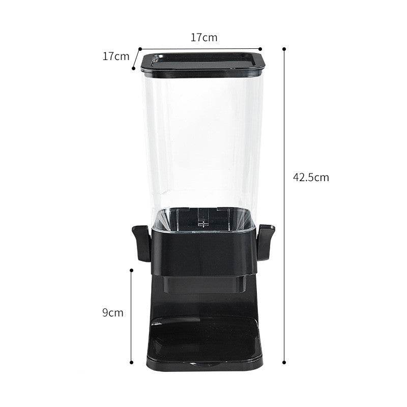 Countertop Cereal Dispenser Indispensable Dry Food Dispenser Countertop Cereal Container For Candy Dispenser Large Capacity Food Kitchen Gadgets - Mubimart