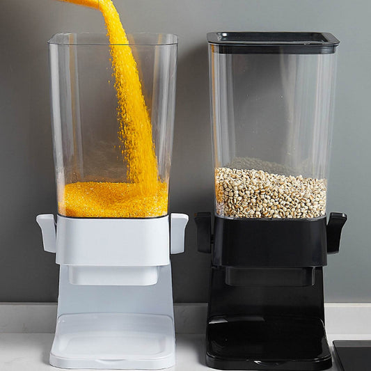 Countertop Cereal Dispenser Indispensable Dry Food Dispenser Countertop Cereal Container For Candy Dispenser Large Capacity Food Kitchen Gadgets - Mubimart