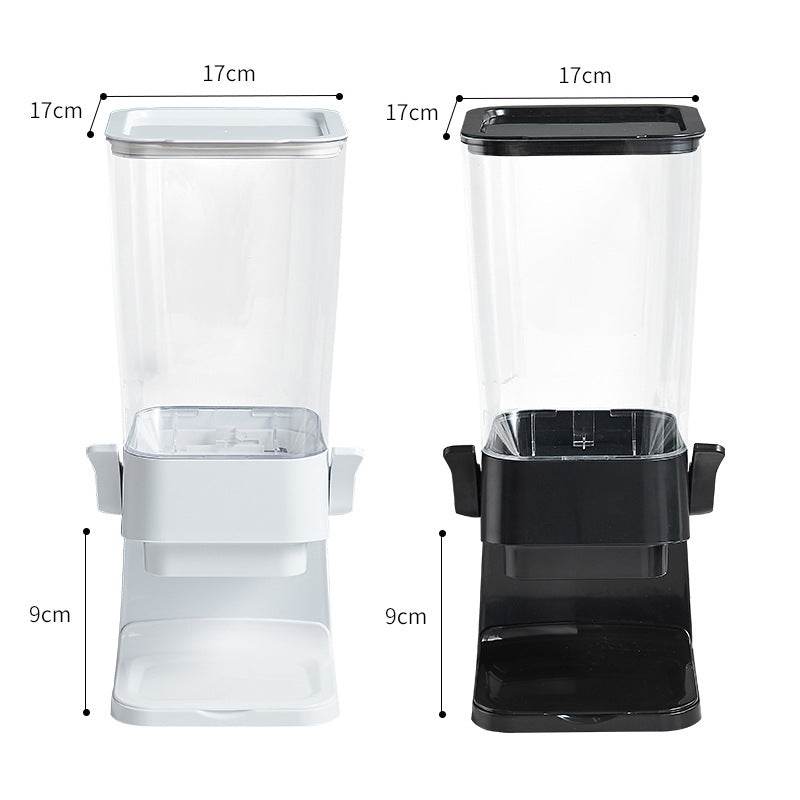 Countertop Cereal Dispenser Indispensable Dry Food Dispenser Countertop Cereal Container For Candy Dispenser Large Capacity Food Kitchen Gadgets - Mubimart