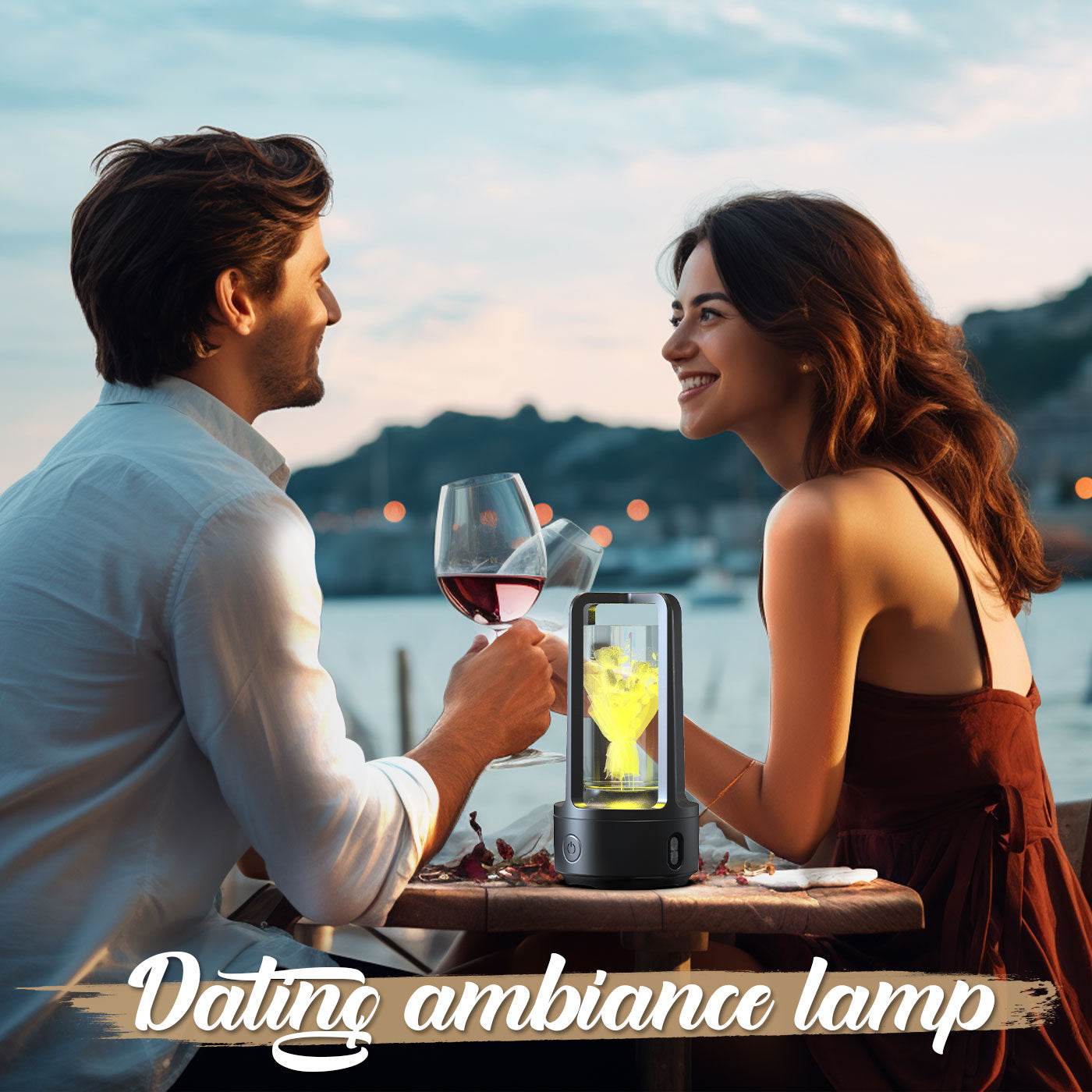 Creative 2 In 1 Audio Acrylic Crystal Lamp And Bluetooth Speaker Valentine's Day Gift Touch Night Lamp - Mubimart