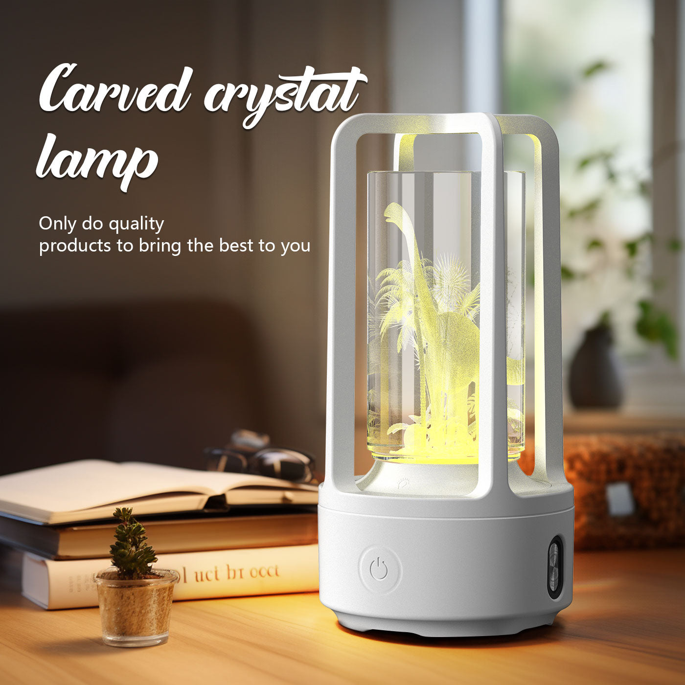 Mubimart Creative 2 In 1 Audio Acrylic Crystal Lamp And Bluetooth Speaker Valentine's Day Gift Touch Night Lamp Mubimart 