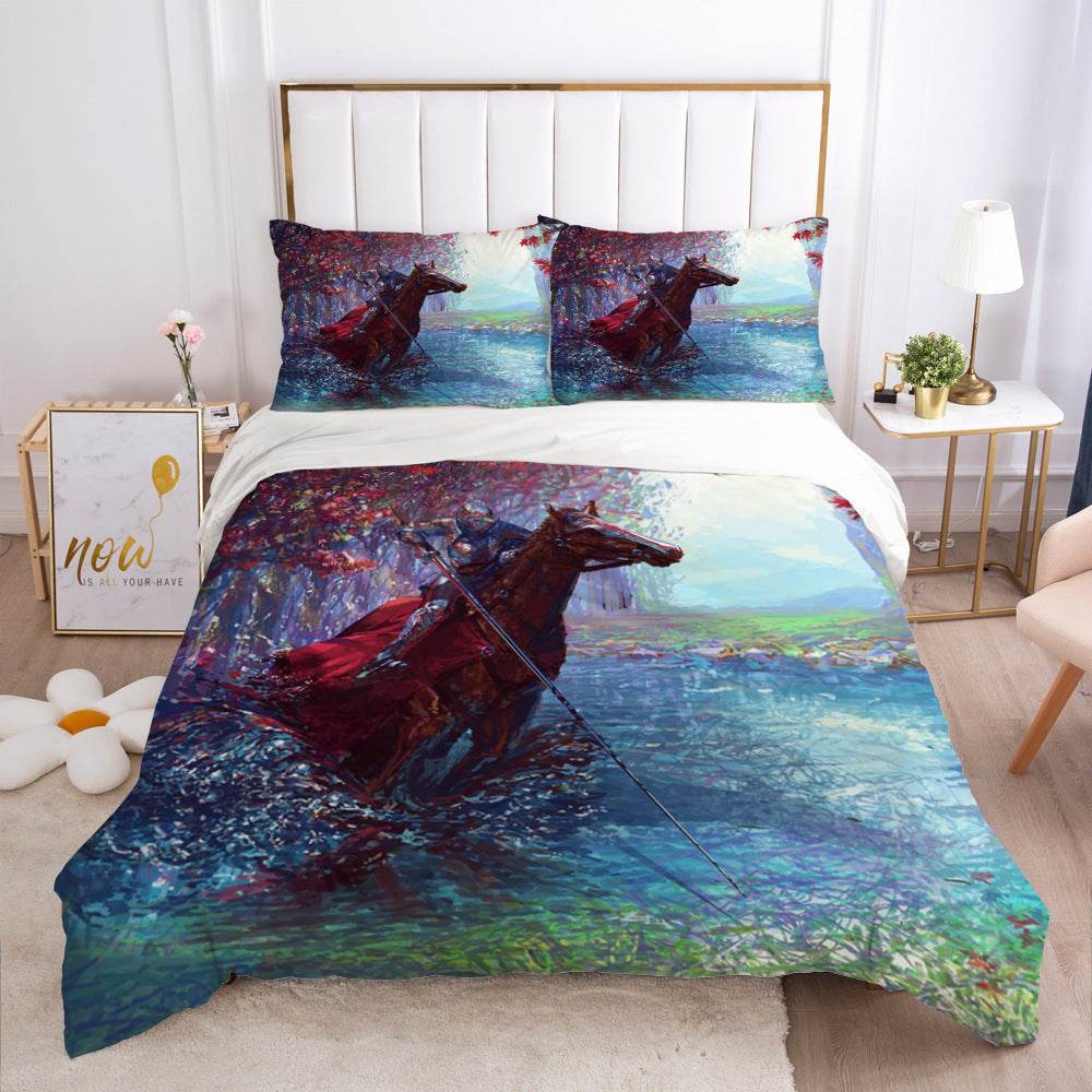 Creative 3D Digital Printing Bedding Wholesale Amazon Cross-Border E-Commerce Ebay On Behalf Of - Mubimart