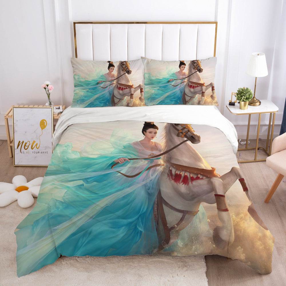 Creative 3D Digital Printing Bedding Wholesale Amazon Cross-Border E-Commerce Ebay On Behalf Of - Mubimart
