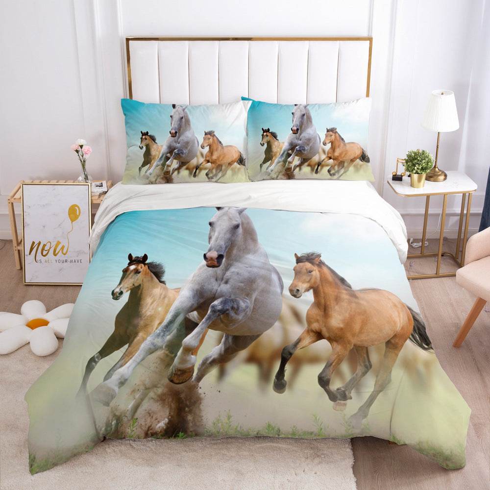 Creative 3D Digital Printing Bedding Wholesale Amazon Cross-Border E-Commerce Ebay On Behalf Of - Mubimart