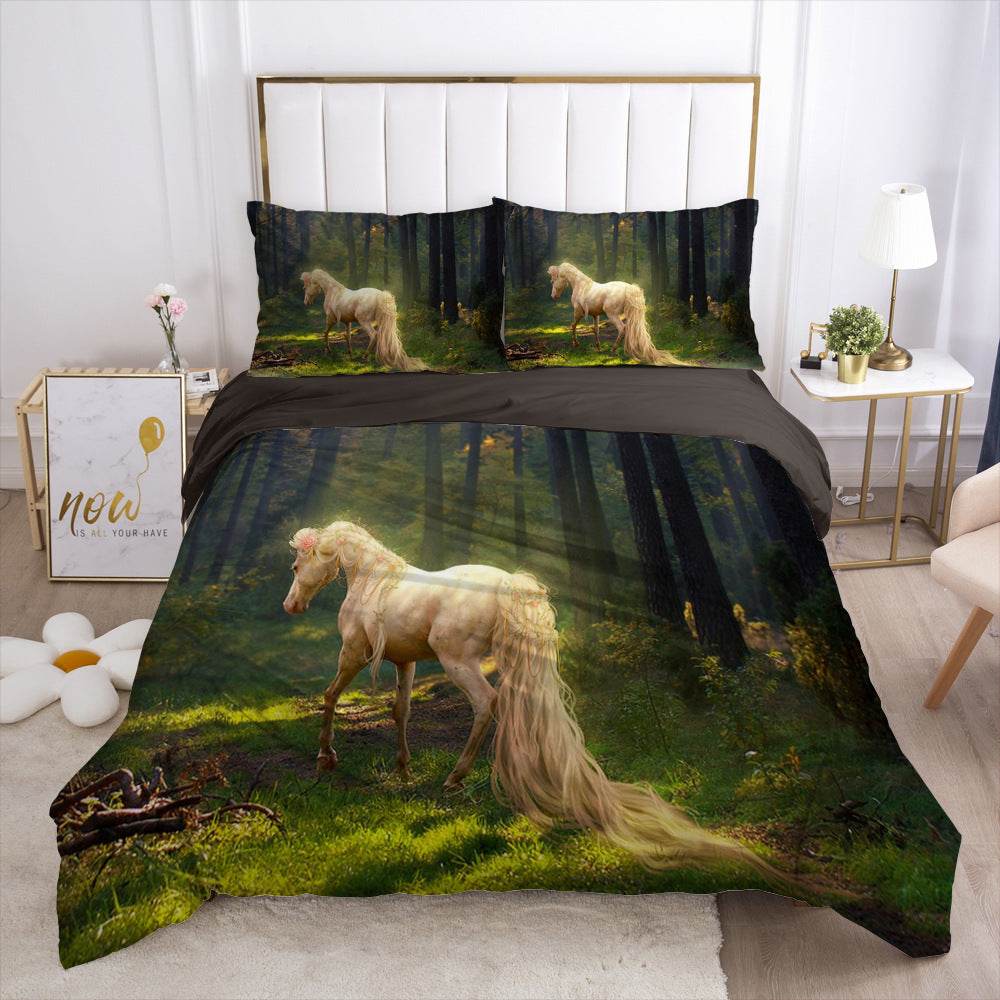 Creative 3D Digital Printing Bedding Wholesale Amazon Cross-Border E-Commerce Ebay On Behalf Of - Mubimart