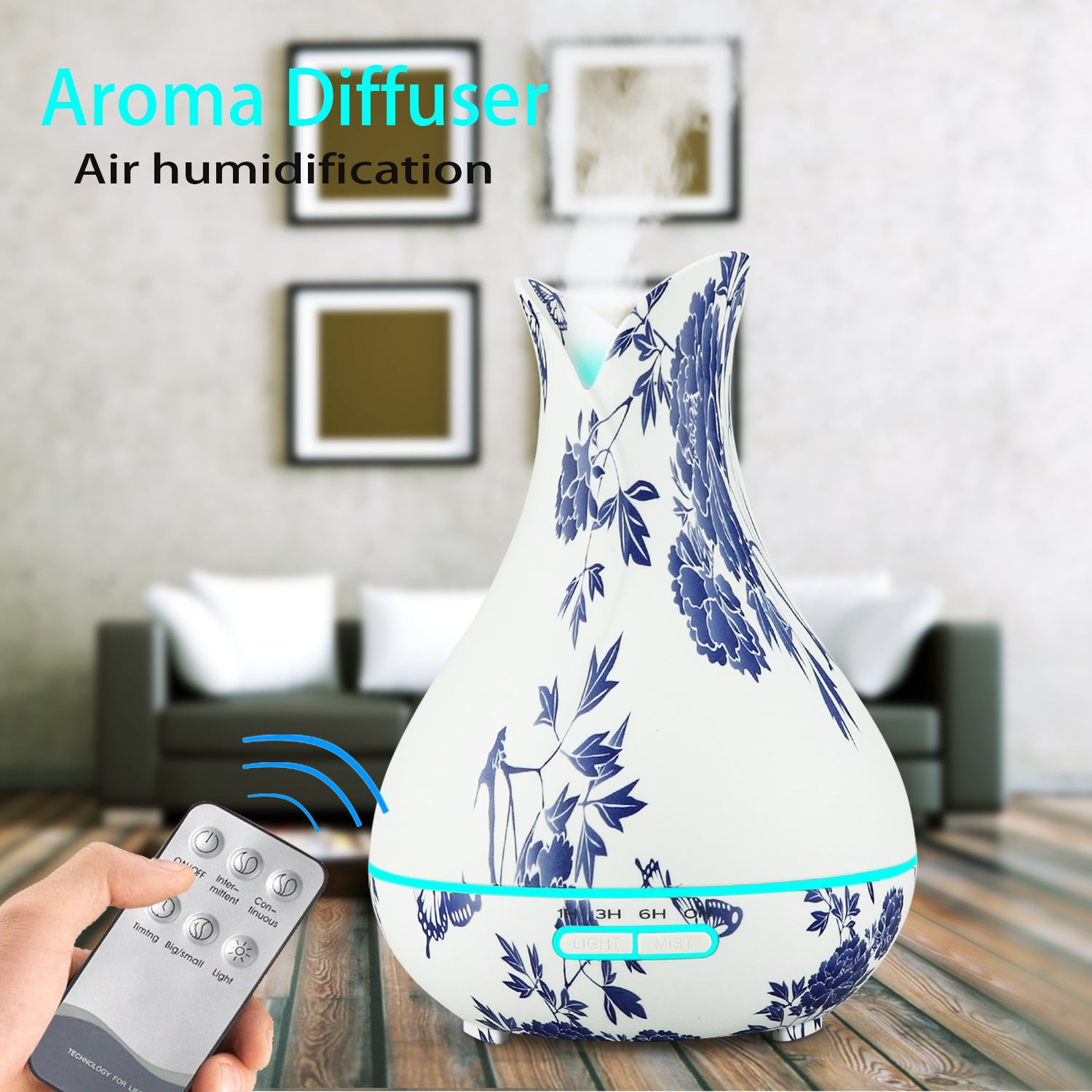 Creative And Simple Aroma Diffuser Ultrasonic Humidifier - Mubimart -  