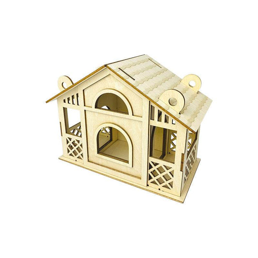 Creative Assembly Of Wooden Bird Cage Poor Handwriting - Mubimart