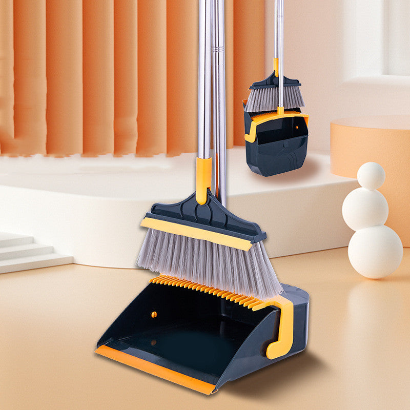 Creative Broom Dustpan Set Soft Wool - Mubimart -  