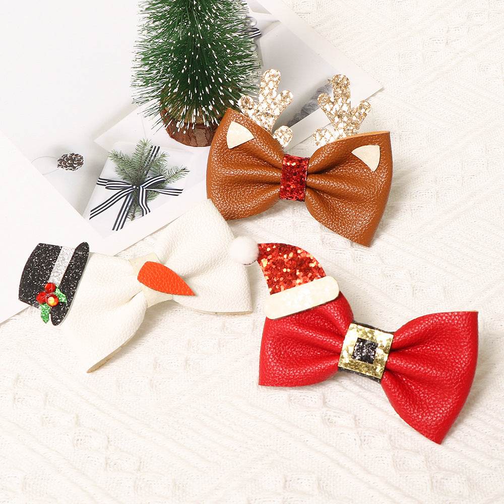 Creative Cute Children's Christmas Hairpin Accessories - Mubimart