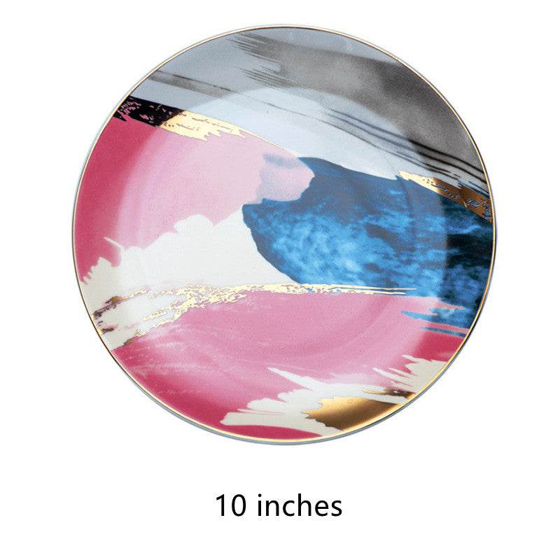 Creative Dish Plate Steak Plate Western Dish Plate Dessert Plate - Mubimart