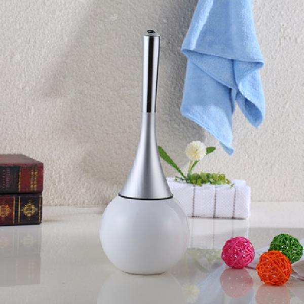 Creative European Bathroom Toilet Brush Bathroom Toilet Brush Rack Set Stainless Steel Cleaning Brush Toilet Cleaning Brush Brush - Mubimart -  