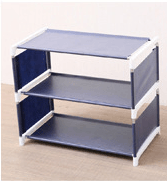 Creative Fabric Home Assembly Shoe Rack - Mubimart