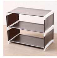 Creative Fabric Home Assembly Shoe Rack - Mubimart