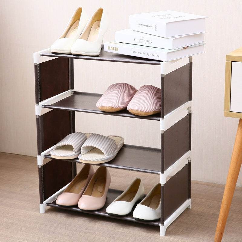 Creative Fabric Home Assembly Shoe Rack - Mubimart