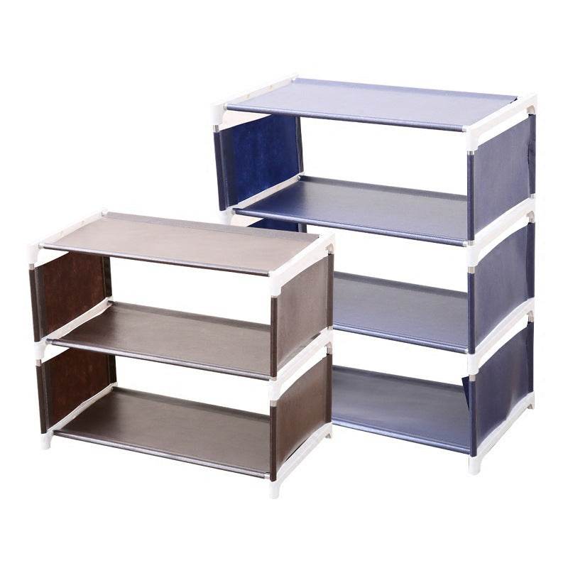 Creative Fabric Home Assembly Shoe Rack - Mubimart