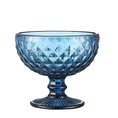 Creative Fashion Glass Ice Cream Bowl - Mubimart -  