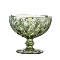 Creative Fashion Glass Ice Cream Bowl - Mubimart -  