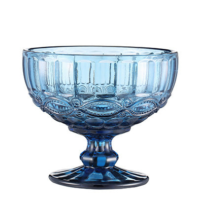 Creative Fashion Glass Ice Cream Bowl - Mubimart -  