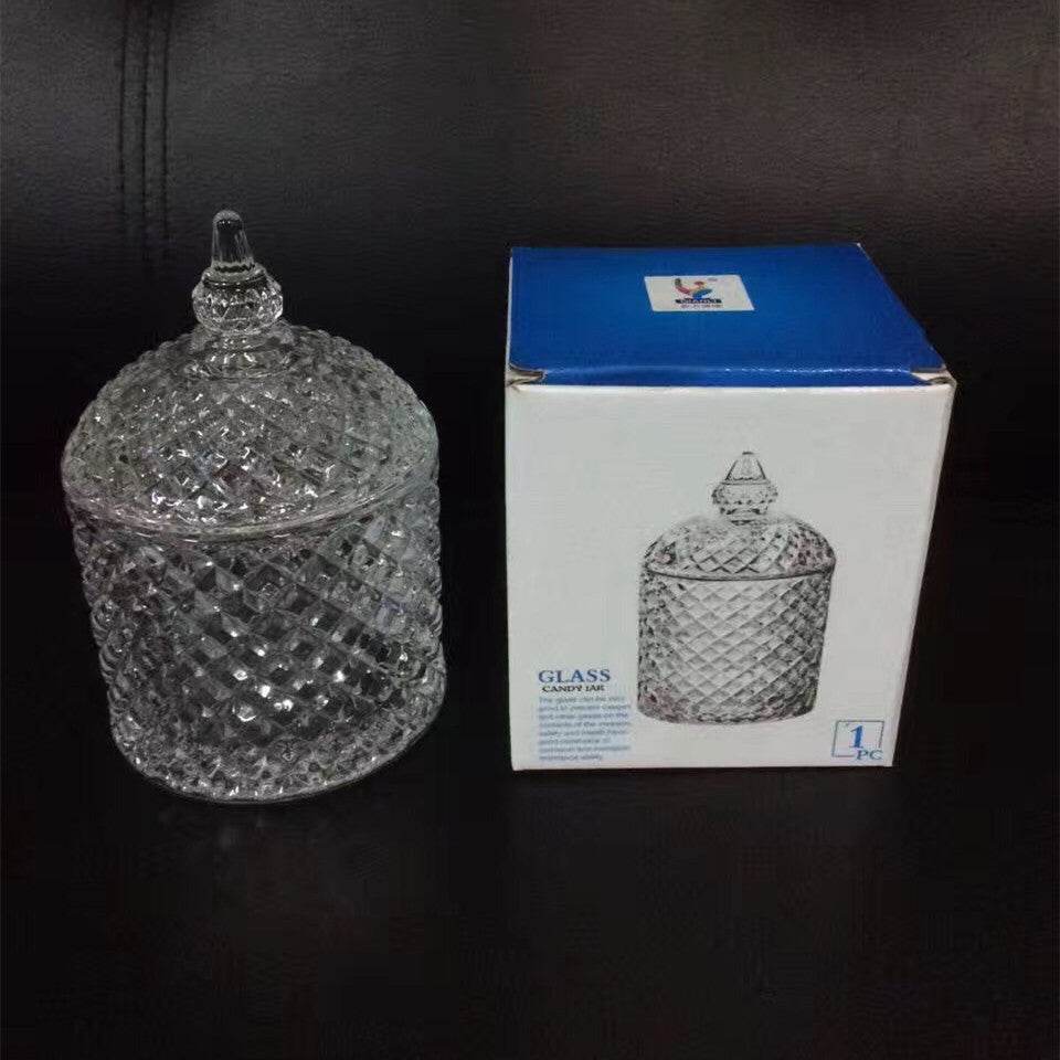 Creative Glass Small Yurt Sugar Bowl - Mubimart