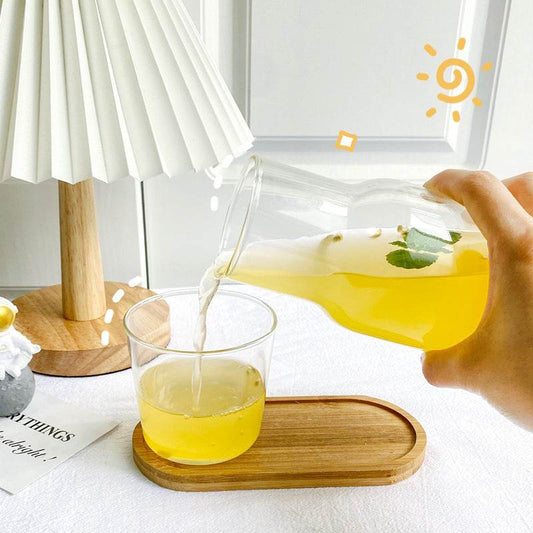 Creative High Borosilicate Glass Water Cup - Mubimart
