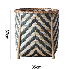 Creative High-end Weaving Of Handmade Bamboo Baskets - Mubimart -  