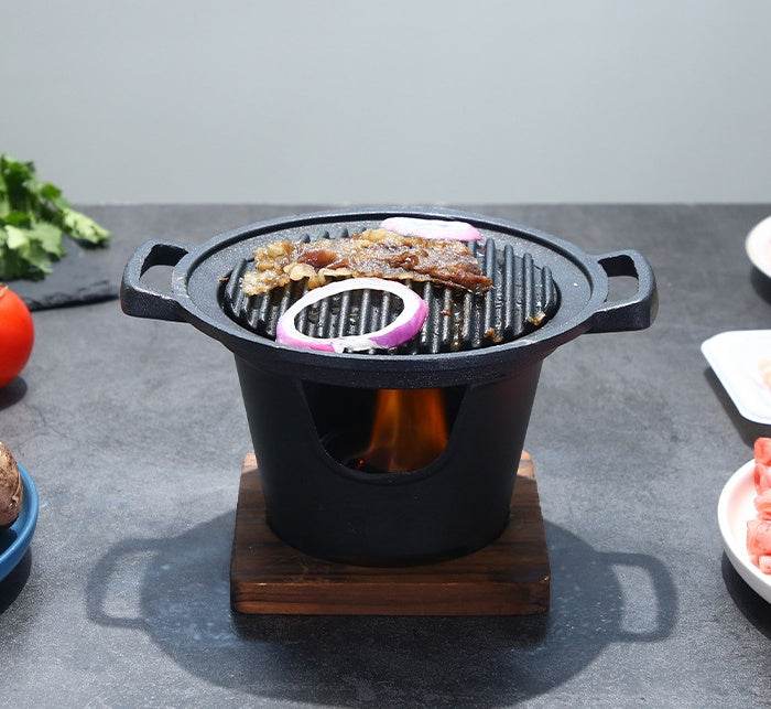 Creative Japanese Style Mini Barbecue Grill For One Person - Mubimart