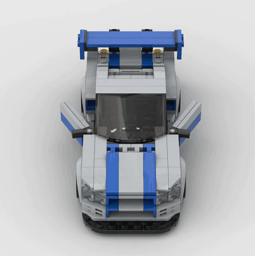 Creative MOC Technology Vehicles Tesla Toy Cars - Mubimart