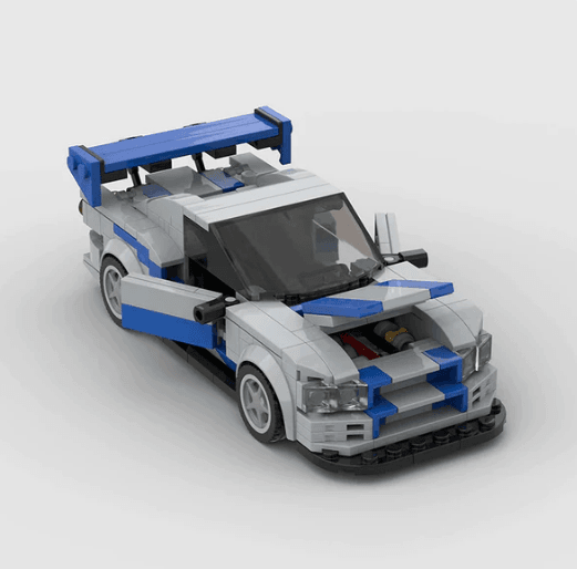 Creative MOC Technology Vehicles Tesla Toy Cars - Mubimart