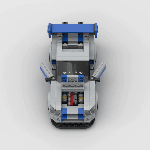 Creative MOC Technology Vehicles Tesla Toy Cars - Mubimart