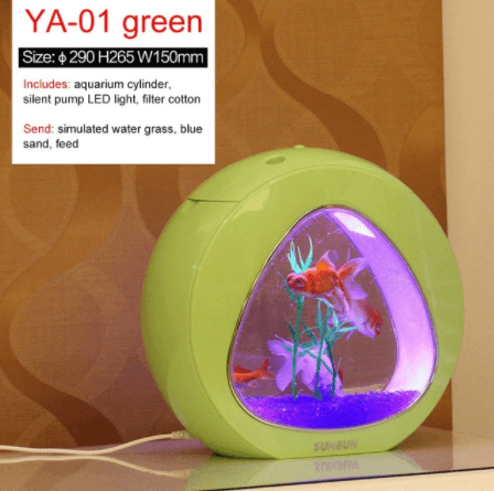 Creative Mini Table Fish Tank - Mubimart