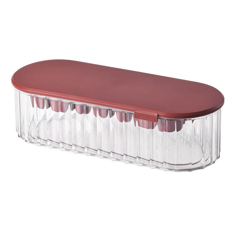 Creative PET Ice Tray Homemade Large-capacity Ice Cube Mold - Mubimart