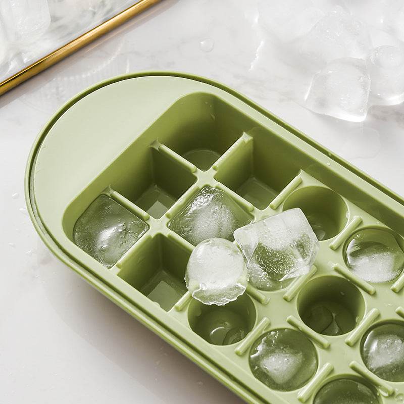 Creative PET Ice Tray Homemade Large-capacity Ice Cube Mold - Mubimart