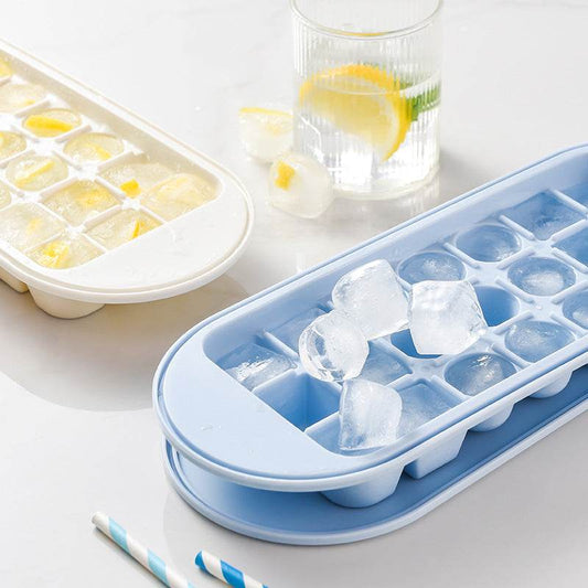 Creative PET Ice Tray Homemade Large-capacity Ice Cube Mold - Mubimart